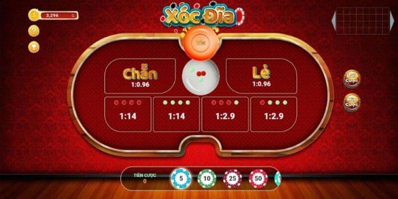 cược chẵn lẻ xóc đĩa online